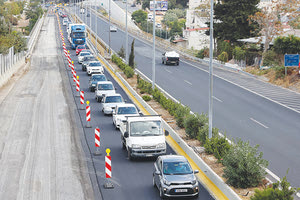 Και το 2023 θα πραγματοποιούνται έργα επί του Βόρειου Οδικού Άξονα Κρήτης