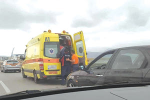 Σε αυτό το ασθενοφόρο γεννήθηκε το κοριτσάκι βάρους 3.300