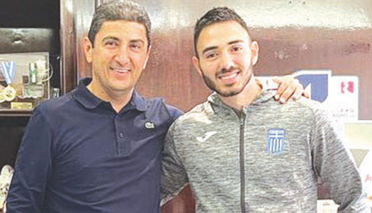 Συνάντηση Αυγενάκη με τον παγκόσμιο πρωταθλητή του παρκούρ Δημήτρη Κυρσανίδη