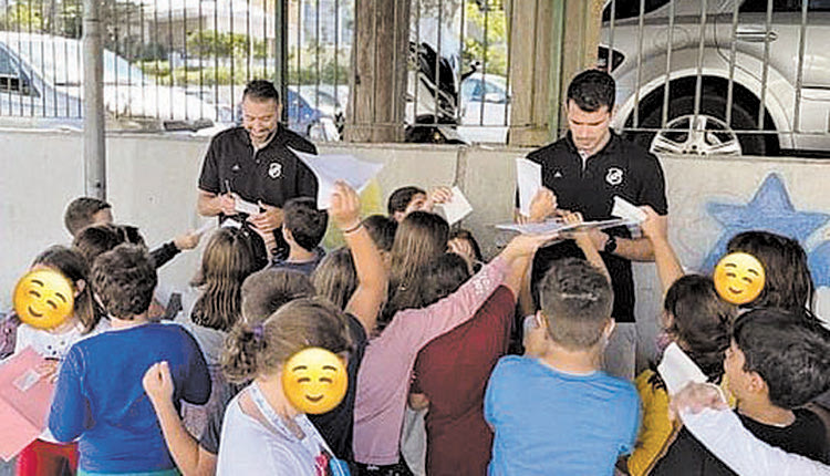 Στο 47ο Δημοτικό το μπάσκετ του ΟΦΗ