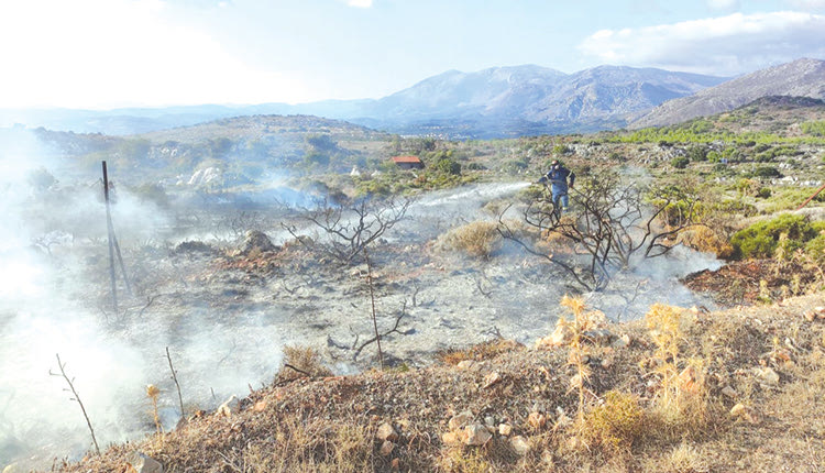 Πρωινές φωτιές βάζει συνήθως ο δράστης 
