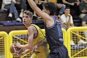 Ο Μαυρομιχάλης σε φάση από το χθεσινό ματς του Εργοτέλη