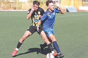 Φάση απο το φιλικό με τον Εργοτέλη με τον Πόρο