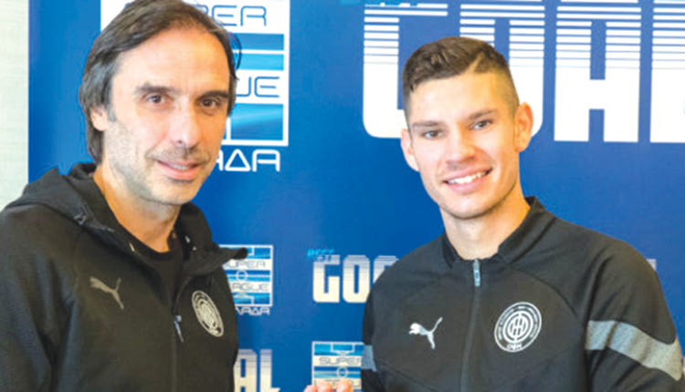 Παρέλαβε το βραβείο Best Goal ο Μπαλογιάννης