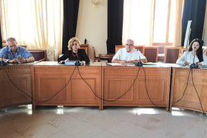 H διαδικασία της κτηματογράφησης ήταν το αντικείμενο της συνάντησης των προέδρων των Κοινοτήτων του Δήμου Ηρακλείου