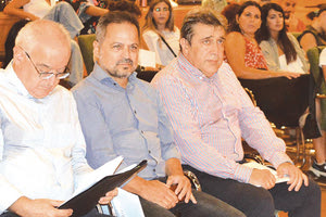 Νίκος Ηγουμενίδης κατά την ημερίδα του ΚΕΘΕΑ Αριάδνη