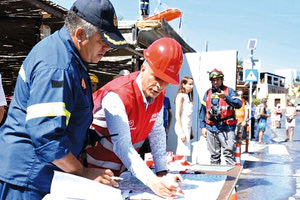 ετήσια άσκηση εκκένωσης στο Creta Maris