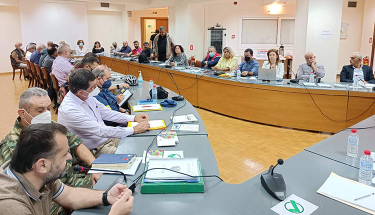 ο Συντονιστικό Όργανο Πολιτικής Προστασίας της Περιφερειακής Ενότητας Ηρακλείου