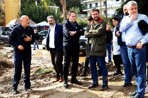 καταγραφή των ζημιών λόγω της σφοδρής κακοκαιρίας που έπληξε την Κρήτη