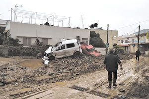 καταστροφικές πλημμύρες της Αγίας Πελαγίας