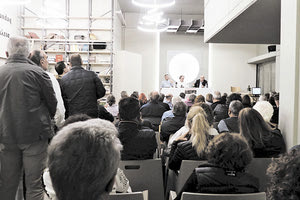 Νίκος Βούτσης στο « Συμπόσιο Πολιτισμού» στην αίθουσα του Πολύκεντρου του Δήμου Ηρακλείου