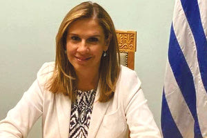 Η υφυπουργός Υγείας, Ζωή Ράπτη