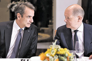 Κυριάκος Μητσοτάκης - Όλαφ Σολτς