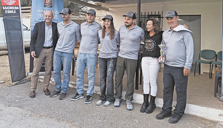   Ο κ. Σιγάλας στις απονομές της διοργάνωσης