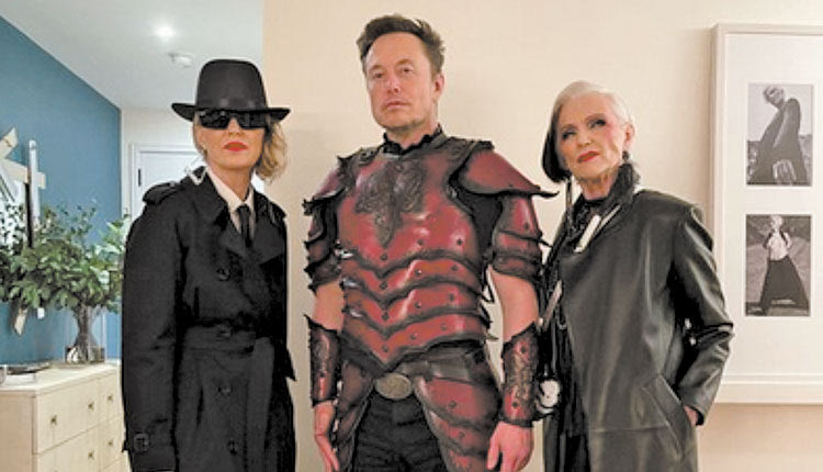 ελον μασκ χαλογουιν halloween 2022