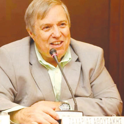 Το στέλεχος του ΣΑΤΕ κ. Ζαχαρίας Αθουσάκης 