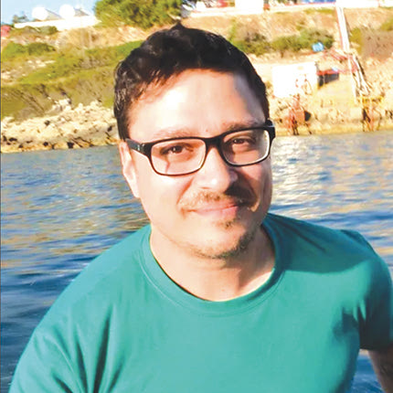 Ο ωκεανογράφος, μέλος της Ερευνητικής Ομάδας της MOm, κ. Οδυσσέας Παξινός