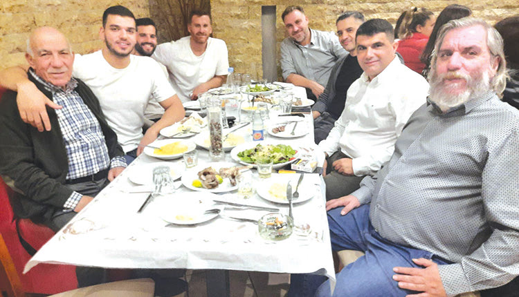Δείπνο από Δανδάλη στις ομάδες πόλο
