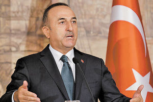 ο Τούρκος υπουργός Εξωτερικών Μεβλούτ Τσαβούσογλου