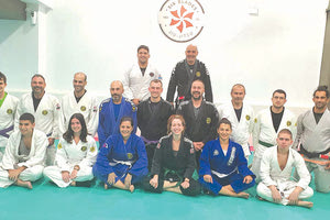 Απο το σεμιναριο jiu jitsu