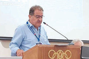 Ο Κυριάκος Καραγιώργης στην Ολυμπία