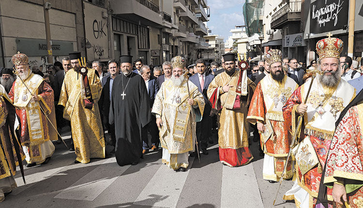 ΠΛΗΘΟΣ ΠΙΣΤΩΝ ΣΤΙΣ ΕΚΔΗΛΩΣΕΙΣ ΓΙΑ ΤΟΝ ΑΓΙΟ ΜΗΝΑ 
