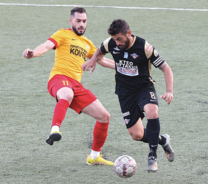 Ο Φραγκουλάκης σκόραρε και στο χθεσινό ματς για τον Αλμυρό