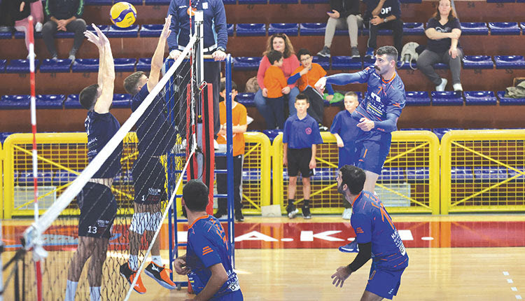 Φάση απο τον αγώνα ΓΕΗ με τον Κόροιβο