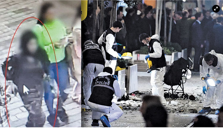 Οι τουρκικές αρχές επιβεβαιώνουν ότι μια γυναίκα άφησε τα εκρηκτικά