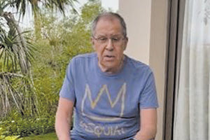 ο Ρώσος υπουργός Εξωτερικών Σεργκέι Λαβρόφ