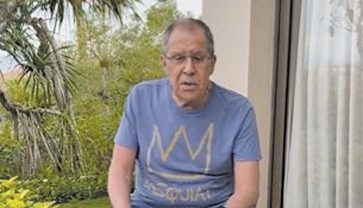 ο Ρώσος υπουργός Εξωτερικών Σεργκέι Λαβρόφ