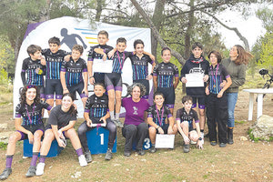 Οι αθλητές του ΑΘΛΟΣ που συμμετείχαν στους αγώνες