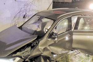 Το αυτοκίνητο υπέστη πολλές ζημιές