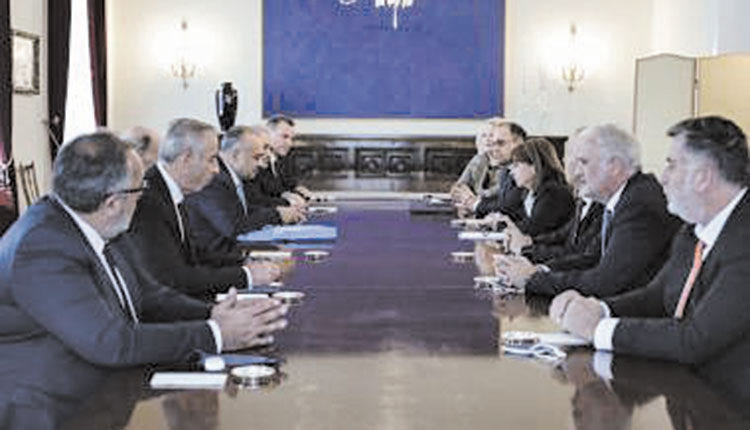 Τι είπαν στην ΠτΔ οι πρόεδροι των Δικηγορικών Συλλόγων