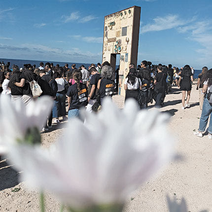 Μνήμες από την Λαμπεντούζα για τους μαθητές του Πρότυπου Γενικού Λυκείου Ηρακλείου