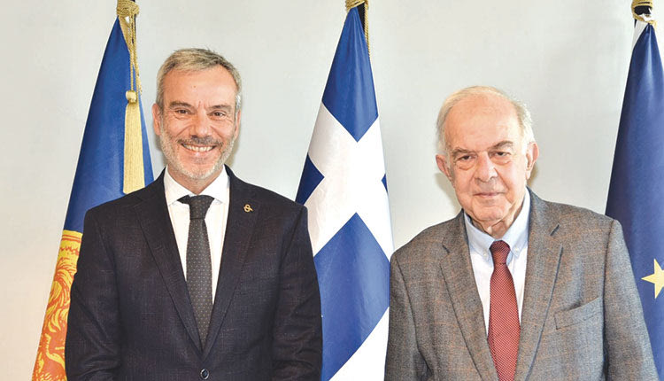 Από τη συνάντηση Λαμπρινού και Ζέρβα