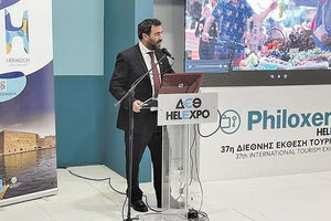 Το πήρε πάνω του ο Γ. Σισαμάκης στη Θεσσαλονίκη που παρουσίασε το Ηράκλειο ως προορισμό