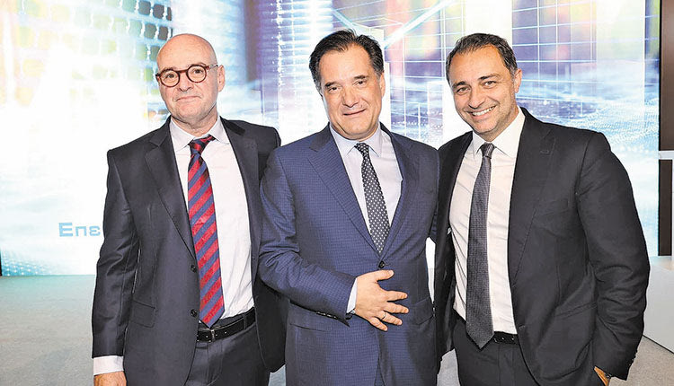 Από τα εγκαίνια του εργοστασίου της MegaPlast στη Θήβα