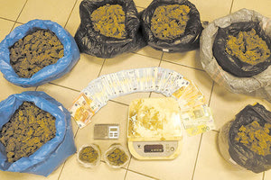 Τα ναρκωτικά που βρέθηκαν