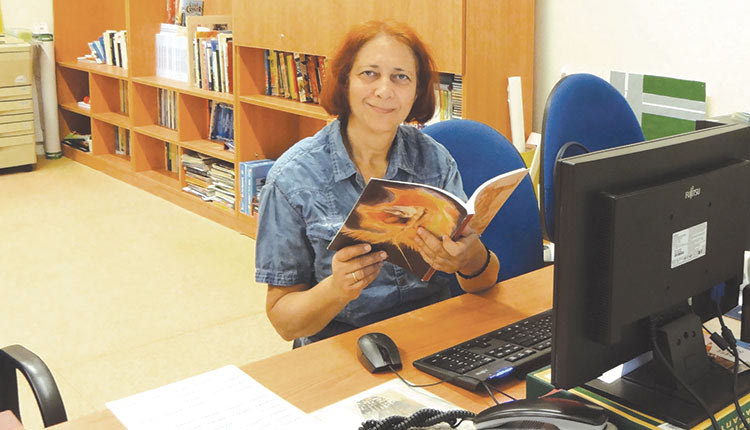 Η κ. Βασιλική  Αλεξάκη