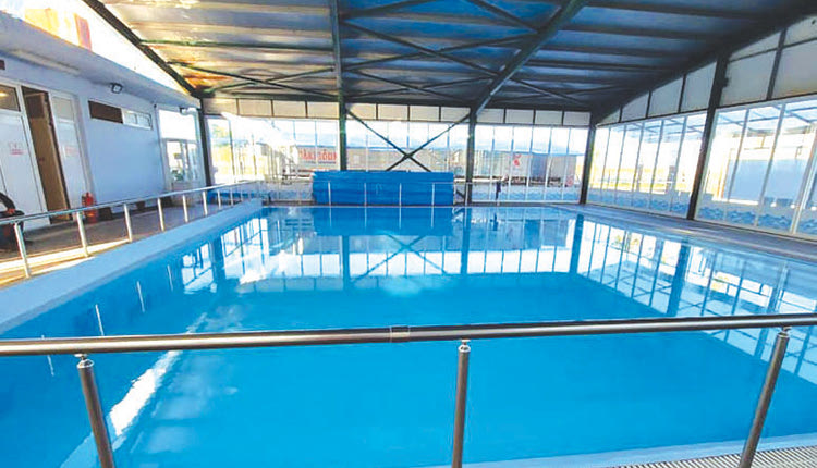 η μικρή πισίνα του κολυμβητηρίου Ηρακλείου