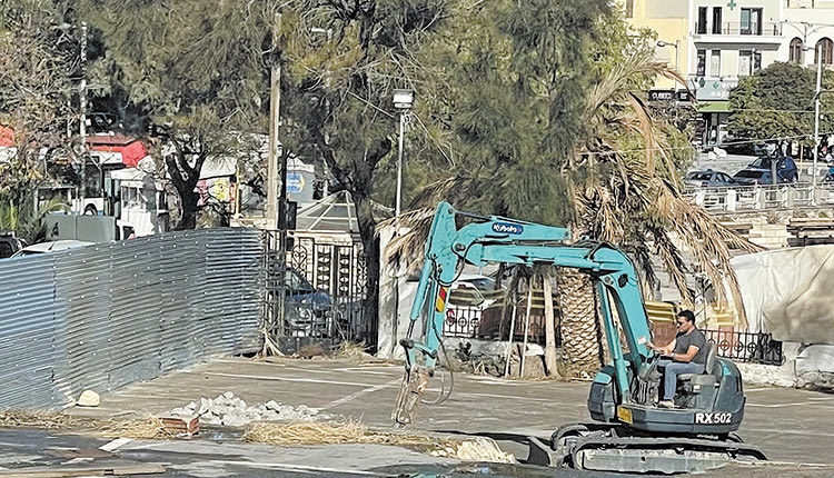 Οι εργασίες στο χώρο έχουν ήδη ξεκινήσει
