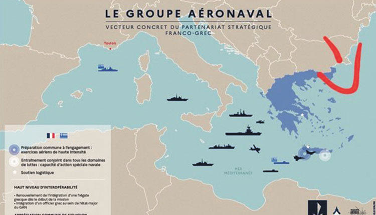 Το ΓΕΕΘΑ είχε τη φαεινή ιδέα -και μπράβο τους για το τρολάρισμα- κι αφαίρεσε την Τουρκία απ τον χάρτη σε ανάρτηση του για την Ελληνογαλλική αεροναυτική άσκηση στη Μεσόγειο. Περιμένω να αρχίσουν το κλάμα σε λίγες ώρες οι απέναντι.