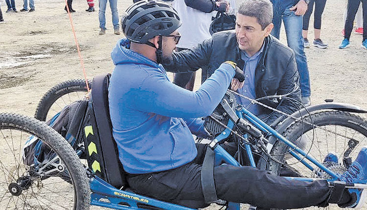 Ο κ. Αυγενάκης με τον Στεφανουδάκη στο Ζαρό