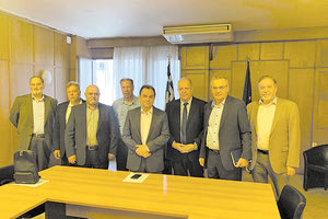 Από τη συνάντηση στο Υπουργείο Αγροτικής Ανάπτυξης με εκπροσώπους φορέων