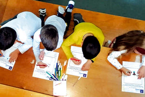 Το Μουσείο Ελληνικής Παιδικής Τέχνης στο Παγκρήτιο Εκπαιδευτήριο με αφορμή την έκθεση του Δημήτρη Τζάνη