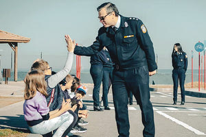 Οι τροχονόμοι δίδαξαν τους μαθητές