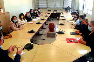 Εργαστηριακή άσκηση φοιτητών στις κοινωνικές δομές του Δήμου Μινώα