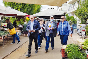 Κλιμάκια του ΣΥΡΙΖΑ με το προεδρείο του Εργατικού Κέντρου Ηρακλείου και εκπροσώπους του Νομαρχιακού Τμήματος ΑΔΕΔΥ