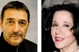 Πέθανε χθες η ηθοποιός Μίνα Αδαμάκη και ο Κώστας Μπάσης